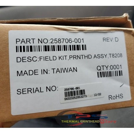 Original TSC T8206 Printhead (203dpi) - 258708-001