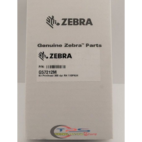 New Printhead for Zebra 110PAX4 Thermal Label Printer 300dpi (RH) G57212M