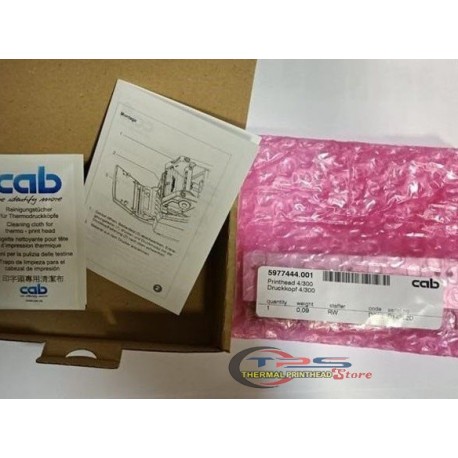 CAB 5977444.001 Thermal PrintheadCAB SQUIX 4 Printhead 300dpi