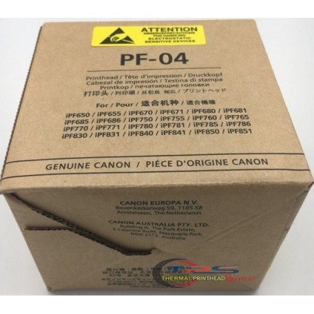 Original Canon PF-04 Printhead For Canon iPF650, Canon iPF850 Printers